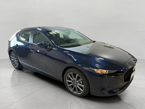 Deep Crystal Blue Mica 2024 Mazda Mazda3 FWD w/Preferred Package