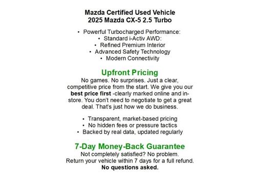 2025 Mazda CX-5 2.5 Turbo Signature