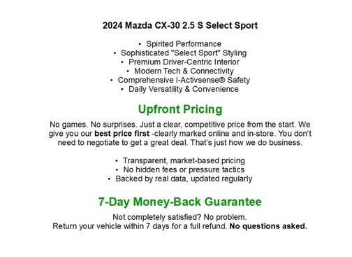 2024 Mazda CX-30 Select