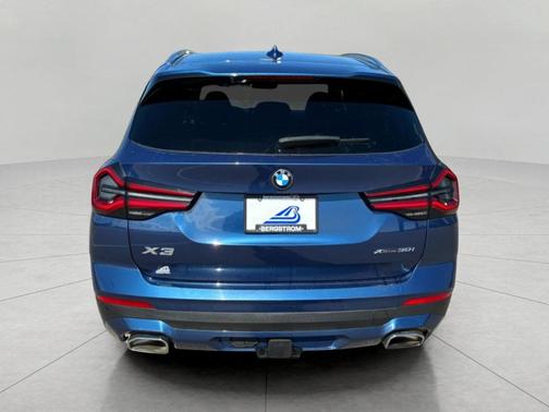Phytonic Blue Metallic 2022 BMW X3 xDrive30i