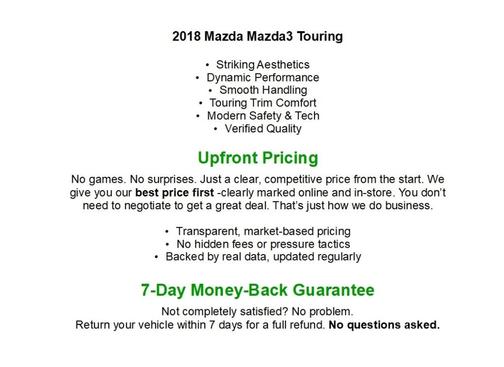 2018 Mazda Mazda3 Touring