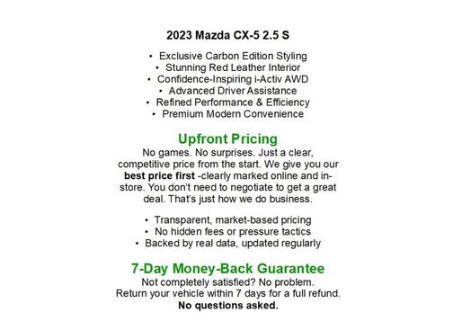 2023 Mazda CX-5 2.5 S Carbon Edition