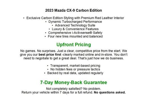 Polymetal Gray Metallic 2023 Mazda CX-9 Carbon Edition