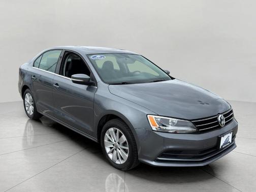 Platinum Gray Metallic 2016 Volkswagen Jetta 1.4T SE w/ Connectivity