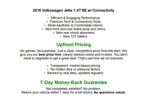 Platinum Gray Metallic 2016 Volkswagen Jetta 1.4T SE w/ Connectivity