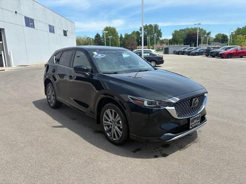 Jet Black Mica 2025 Mazda CX-5 2.5 Turbo Signature