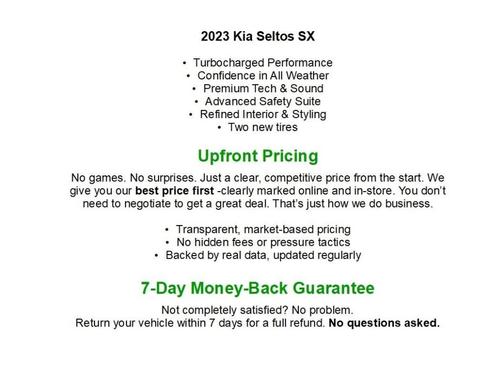 2023 Kia Seltos SX