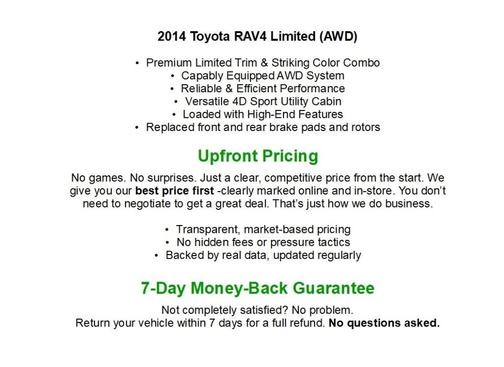 Magnetic Gray Metallic 2014 Toyota RAV4 Limited