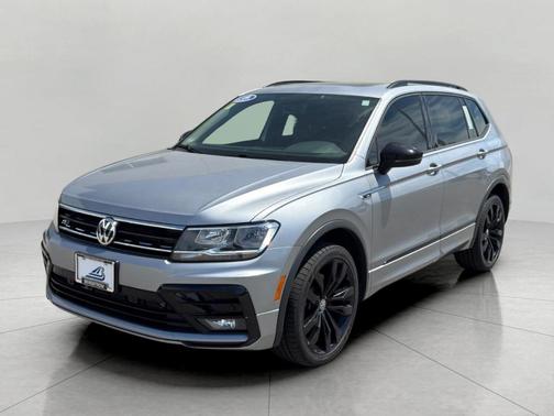 Pyrite Silver Metallic 2020 Volkswagen Tiguan 2.0T SE R-Line Black