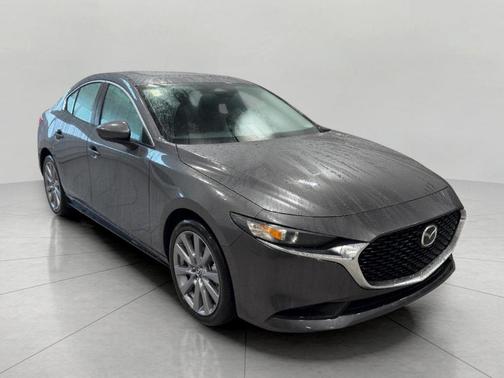 Machine Gray Metallic 2026 Mazda Mazda3 FWD w/Preferred Package