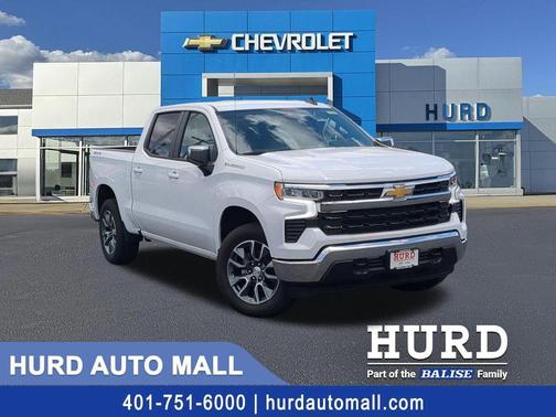 Summit White 2026 Chevrolet Silverado 1500 LT