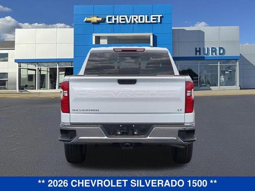 Summit White 2026 Chevrolet Silverado 1500 LT