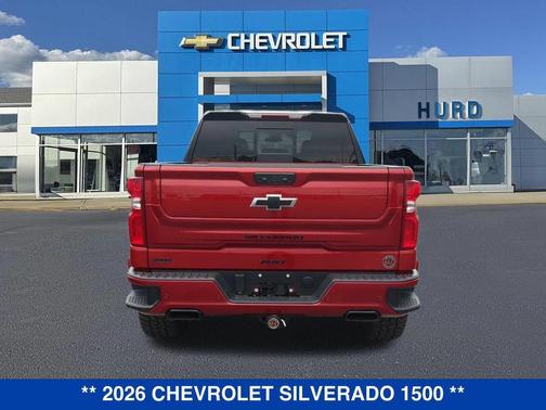 Radiant Red 2026 Chevrolet Silverado 1500 RST