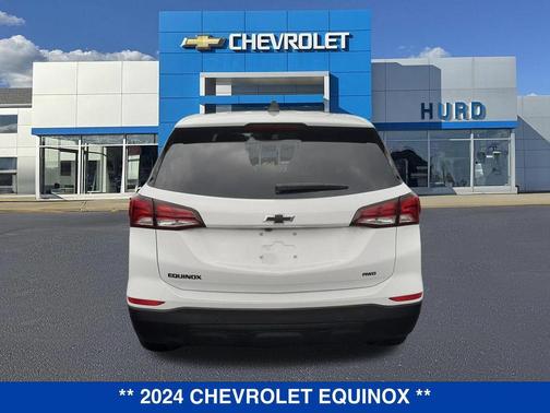 Summit White 2024 Chevrolet Equinox LS