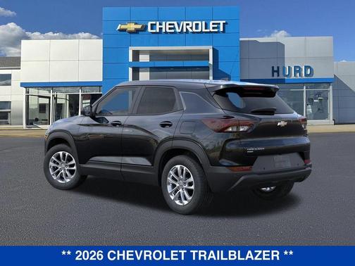 Mosaic Black Metallic 2026 Chevrolet Trailblazer LS