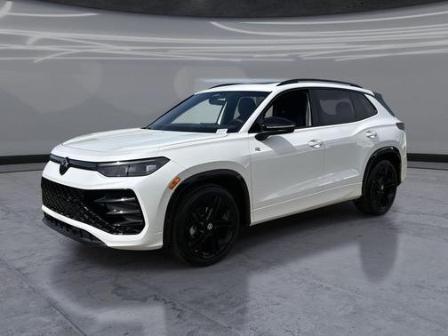 Opal White Pearl 2026 Volkswagen Tiguan 2.0T SE R-Line Black SUV