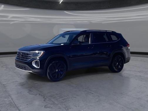 deep black pearl 2026 Volkswagen Atlas 2.0T SE w/Technology