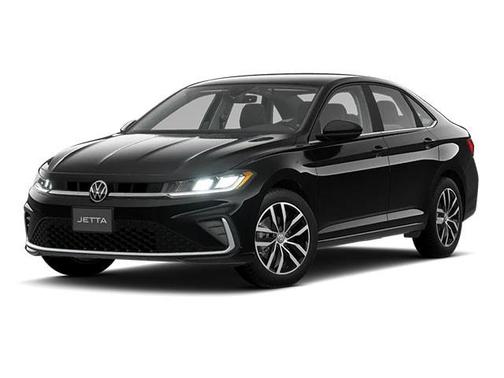Deep Black Pearl 2025 Volkswagen Jetta 1.5T SE