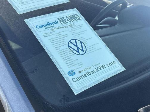 Platinum Gray 2021 Volkswagen Jetta 1.4T S