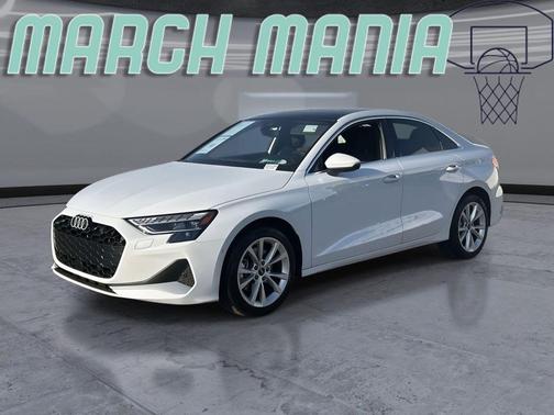 Glacier White Metallic 2025 Audi A3 Premium