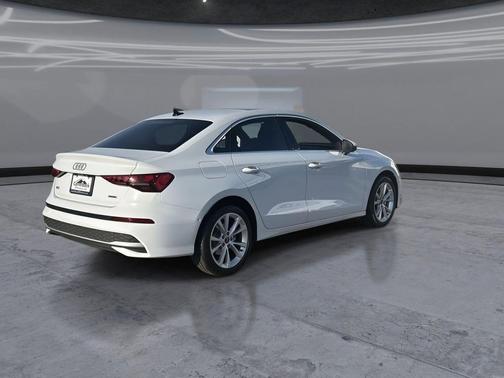 Glacier White Metallic 2025 Audi A3 Premium