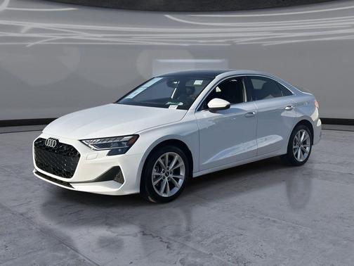 Glacier White Metallic 2025 Audi A3 Premium