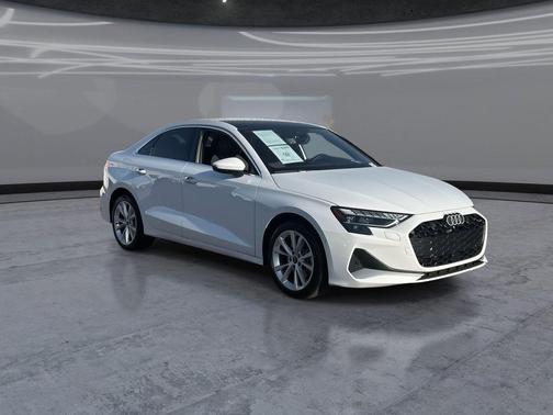 Glacier White Metallic 2025 Audi A3 Premium