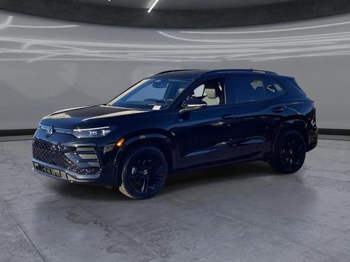 deep black pearl 2026 Volkswagen Tiguan 2.0T SE R-Line Black
