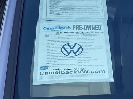 2020 Volkswagen Tiguan 2.0T SEL R-Line Black