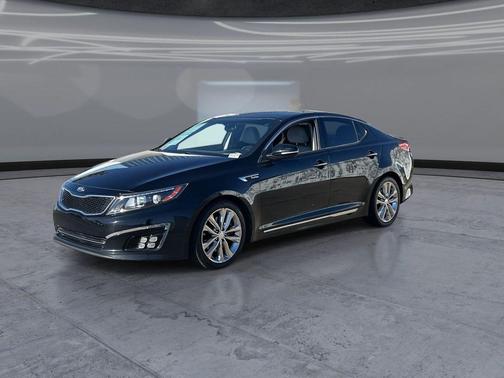 Ebony Black 2014 Kia Optima SXL Turbo