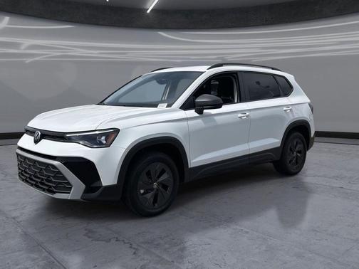 Pure White 2026 Volkswagen Taos S