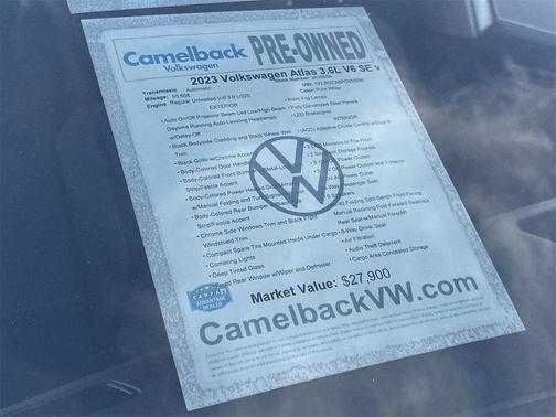 2023 Volkswagen Atlas 3.6L SE w/Technology