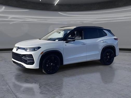 opal white with deep black roof 2026 Volkswagen Tiguan 2.0T SE R-Line Black