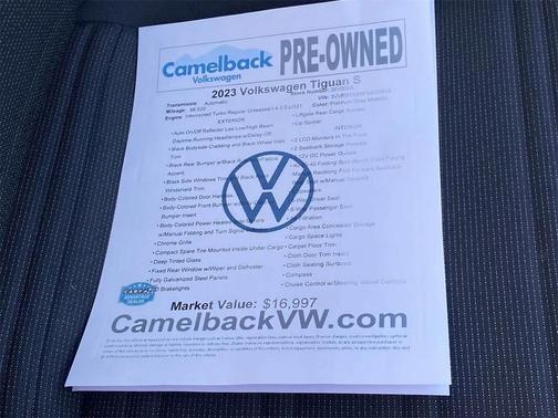 2023 Volkswagen Tiguan 2.0T S