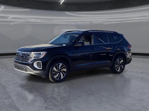 deep black pearl 2026 Volkswagen Atlas 2.0T SE w/Technology 4MOTION