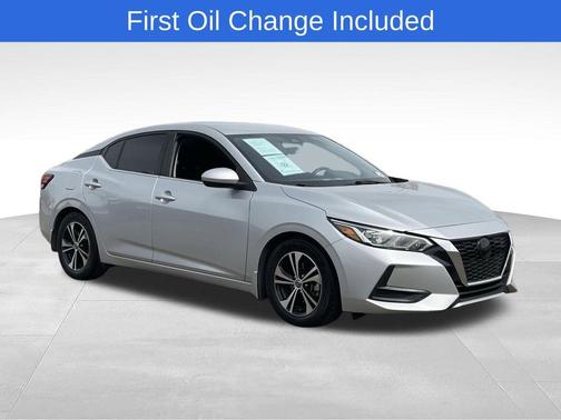 Brilliant Silver 2022 Nissan Sentra SV
