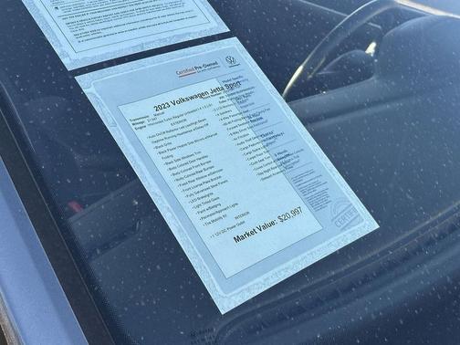 Platinum Gray 2023 Volkswagen Jetta 1.5T Sport