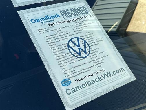 2023 Volkswagen Tiguan 2.0T SE R-Line Black