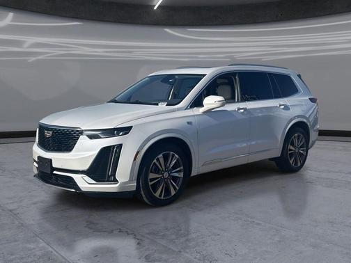 Crystal White Tricoat 2021 Cadillac XT6 Premium Luxury FWD