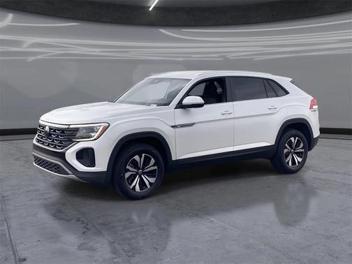 opal white pearl 2026 Volkswagen Atlas Cross Sport 2.0T SE SUV