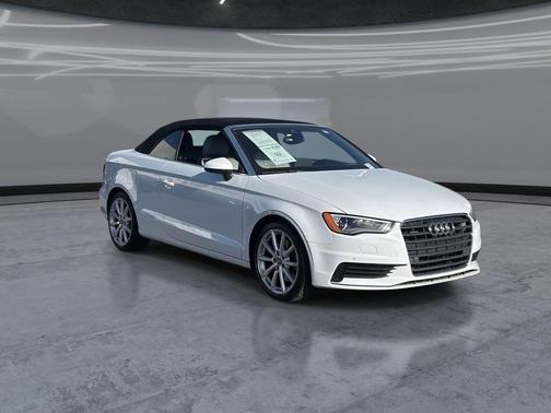 Glacier White/Black Roof 2015 Audi A3 2.0T Premium Plus