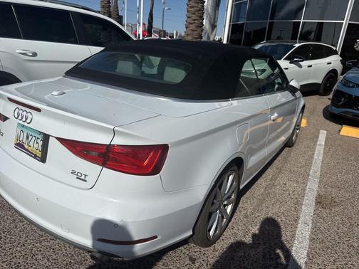 Glacier White/Black Roof 2015 Audi A3 2.0T Premium Plus