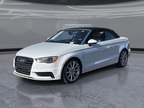 Glacier White/Black Roof 2015 Audi A3 2.0T Premium Plus