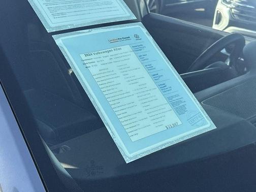 Platinum Gray 2024 Volkswagen Atlas 2.0T SE w/Technology 4MOTION