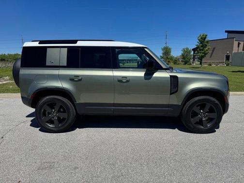 Pangea Green Metallic 2022 Land Rover Defender 110 S