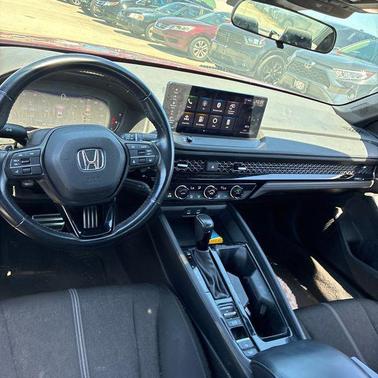 Radiant Red Metallic 2023 Honda Accord Hybrid Sport
