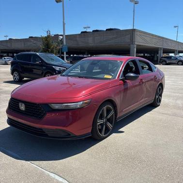 Radiant Red Metallic 2023 Honda Accord Hybrid Sport