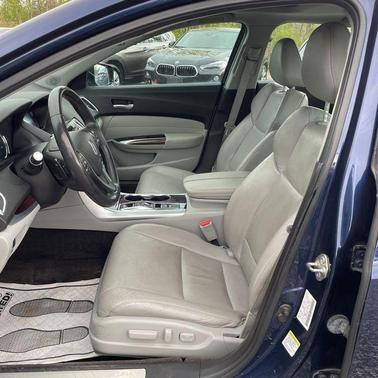 Fathom Blue Pearl 2015 Acura TLX V6 Tech