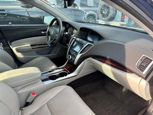 Fathom Blue Pearl 2015 Acura TLX V6 Tech