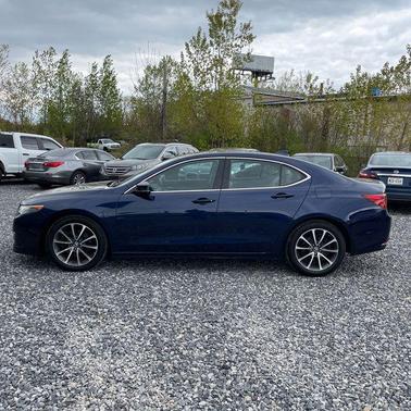 Fathom Blue Pearl 2015 Acura TLX V6 Tech